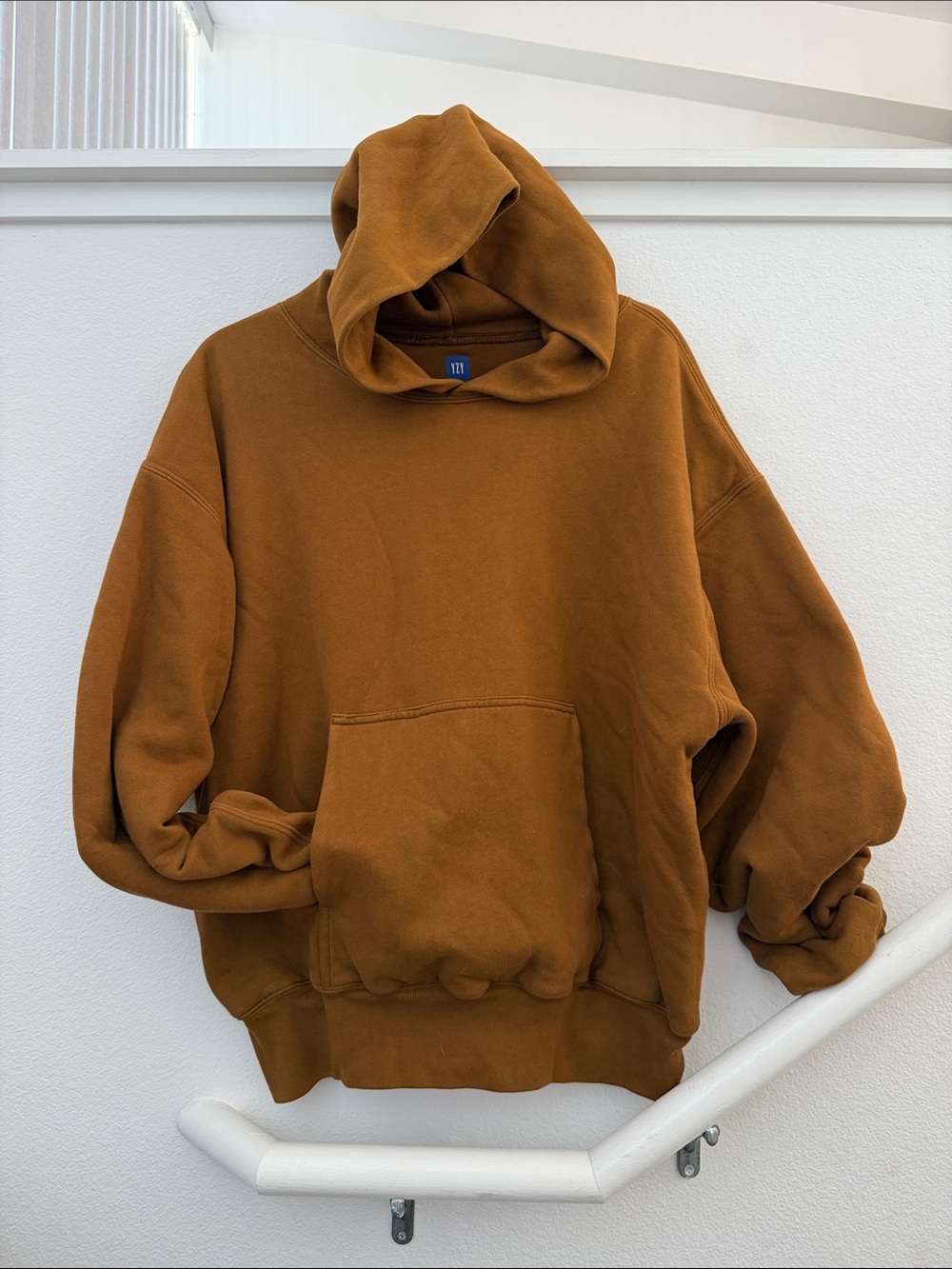 YZY Gap Men's Oversized Brown Hoodie Sweatshirt